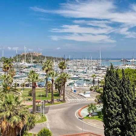 A2 - 1 Bdr Sea & Port View - Ac, Garage & Terrace Apartamento Antibes